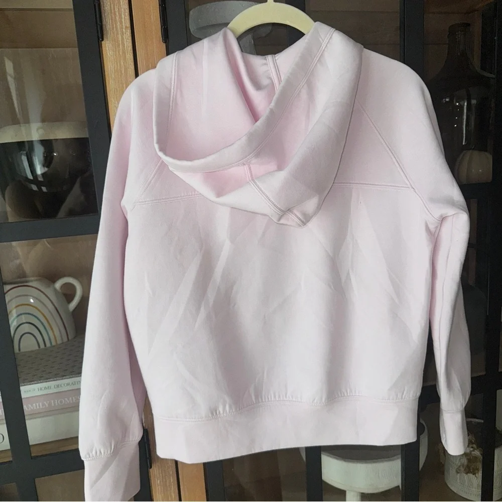Abercrombie kids ypb neoknit full zip hoodie scuba strawberry milk pastel girls